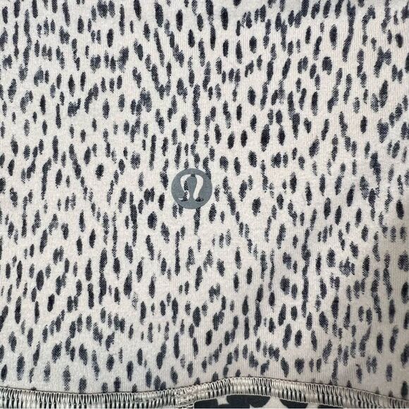 Lululemon Wunder Under Crop II Ace Spot Grain Black/Dottie Dash Grain Black - Picture 5 of 12